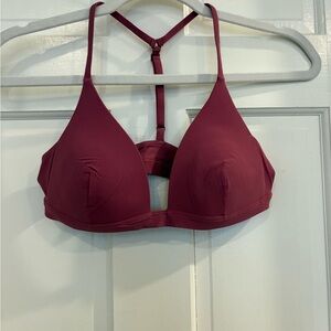 Women's Burgundy Bralette